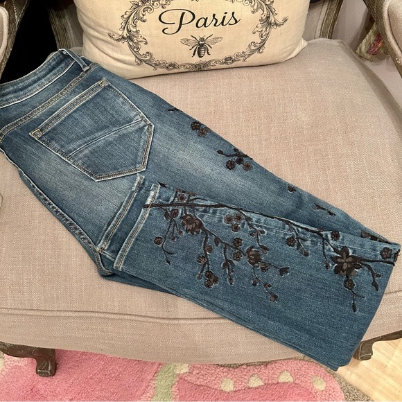 DRIFTWOOD Jackie Embroidered High Rise Skinny Jeans - Picture 2 of 8